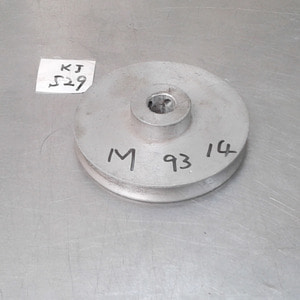 KJ529  V벨트풀리 M형 외경93 내경14  알루미늄